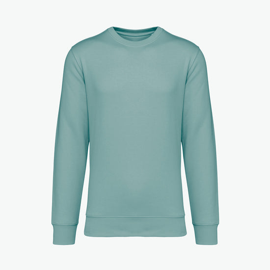 Native Spirit NS400 Sweater met ronde hals - Jade Green Duurzame Sweater Native Spirit