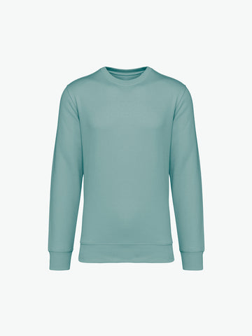 Native Spirit NS400 Sweater met ronde hals - Jade Green Duurzame Sweater Native Spirit