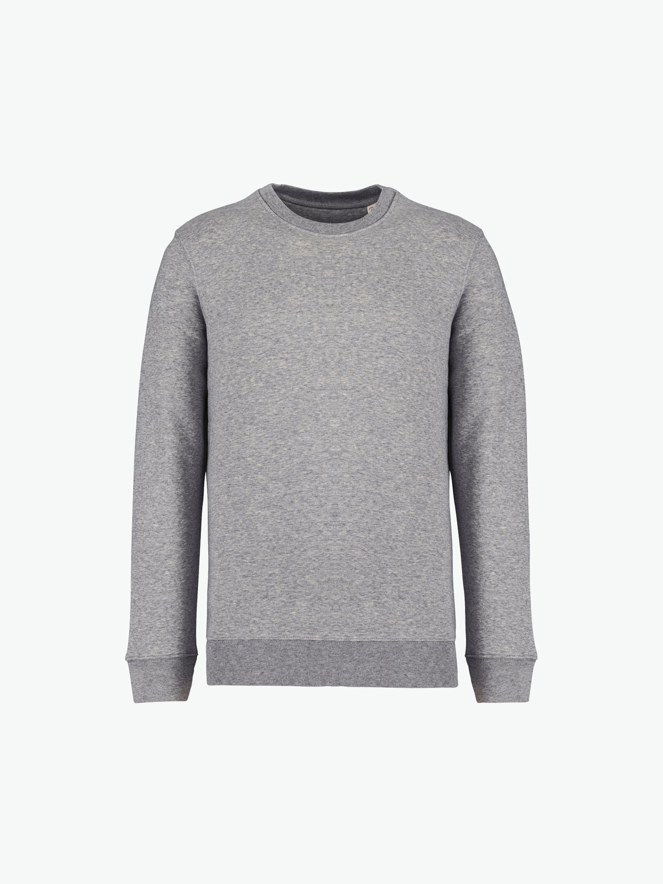 Native Spirit NS400 Sweater met ronde hals - Moon Grey Heather Duurzame Sweater Native Spirit XXS