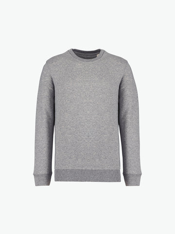 Native Spirit NS400 Sweater met ronde hals - Moon Grey Heather Duurzame Sweater Native Spirit XXS