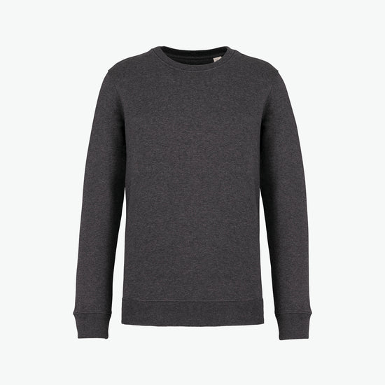 Native Spirit NS400 Sweater met ronde hals - Volcano Grey Heather Duurzame Sweater Native Spirit XXS