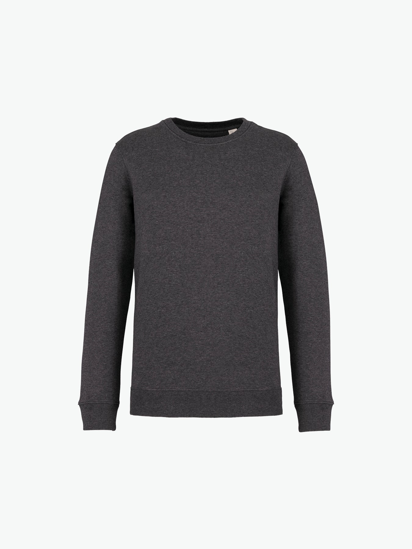 Native Spirit NS400 Sweater met ronde hals - Volcano Grey Heather Duurzame Sweater Native Spirit XXS