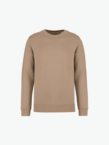 Native Spirit NS400 Sweater met ronde hals - Wet Sand Duurzame Sweater Native Spirit XXS