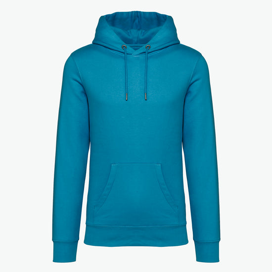 Native Spirit NS401 Hooded sweatshirt - Adriatic Blue Duurzame Hoodie Native Spirit