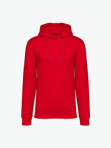 Native Spirit NS401 Hooded sweatshirt - Poppy Red Duurzame Hoodie Native Spirit