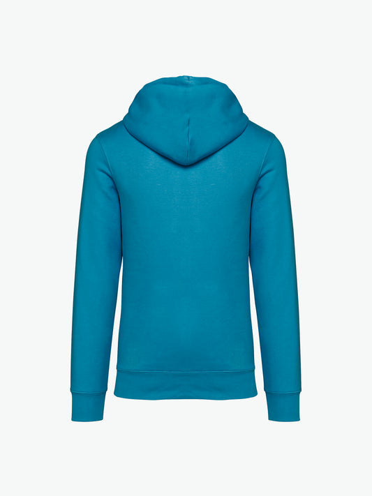 Native Spirit NS401 Hooded sweatshirt - Adriatic Blue Duurzame Hoodie Native Spirit