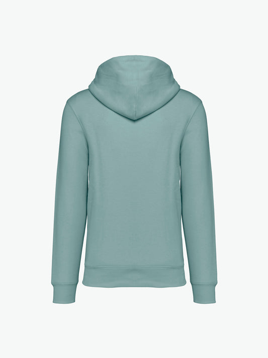 Native Spirit NS401 Hooded sweatshirt - Jade Green Duurzame Hoodie Native Spirit