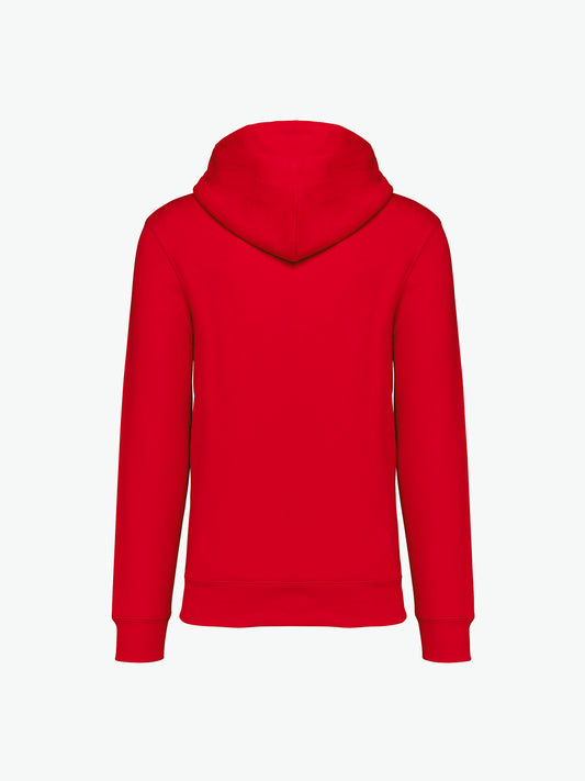 Native Spirit NS401 Hooded sweatshirt - Poppy Red Duurzame Hoodie Native Spirit