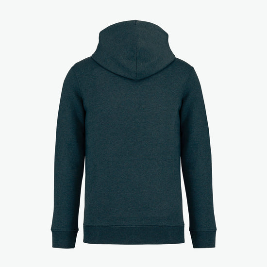 Native Spirit NS401 Hooded sweatshirt - Amazon Green Heather Duurzame Hoodie Native Spirit