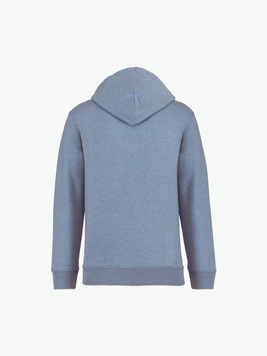 Native Spirit NS401 Hooded sweatshirt - Cool Blue Heather Duurzame Hoodie Native Spirit