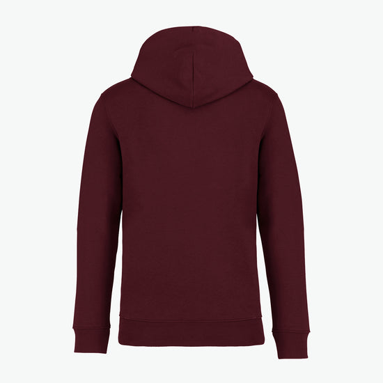 Native Spirit NS401 Hooded sweatshirt - Dark Cherry Duurzame Hoodie Native Spirit