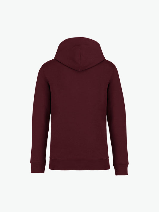 Native Spirit NS401 Hooded sweatshirt - Dark Cherry Duurzame Hoodie Native Spirit