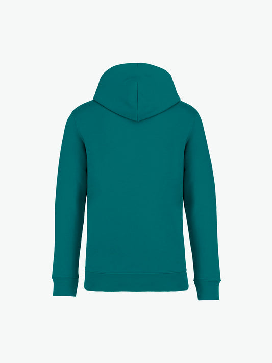 Native Spirit NS401 Hooded sweatshirt - Gemstone Green Duurzame Hoodie Native Spirit