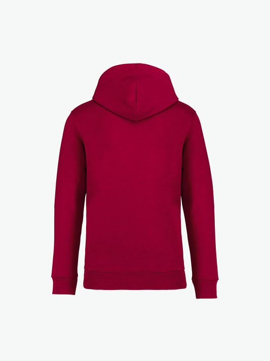 Native Spirit NS401 Hooded sweatshirt - Hibiscus Red Duurzame Hoodie Native Spirit