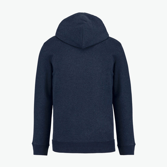 Native Spirit NS401 Hooded sweatshirt - Navy Blue Heather Duurzame Hoodie Native Spirit