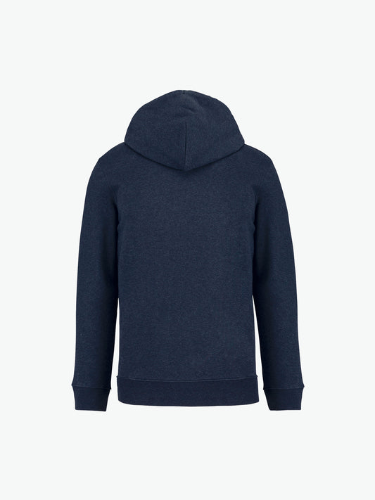Native Spirit NS401 Hooded sweatshirt - Navy Blue Heather Duurzame Hoodie Native Spirit