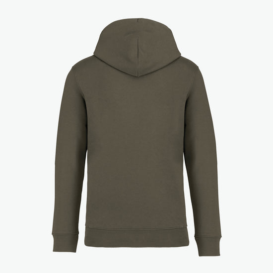 Native Spirit NS401 Hooded sweatshirt - Organic Khaki Duurzame Hoodie Native Spirit