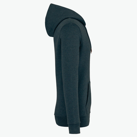 Native Spirit NS401 Hooded sweatshirt - Amazon Green Heather Duurzame Hoodie Native Spirit