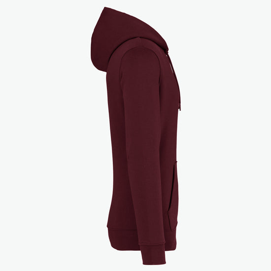 Native Spirit NS401 Hooded sweatshirt - Dark Cherry Duurzame Hoodie Native Spirit