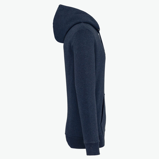 Native Spirit NS401 Hooded sweatshirt - Navy Blue Heather Duurzame Hoodie Native Spirit