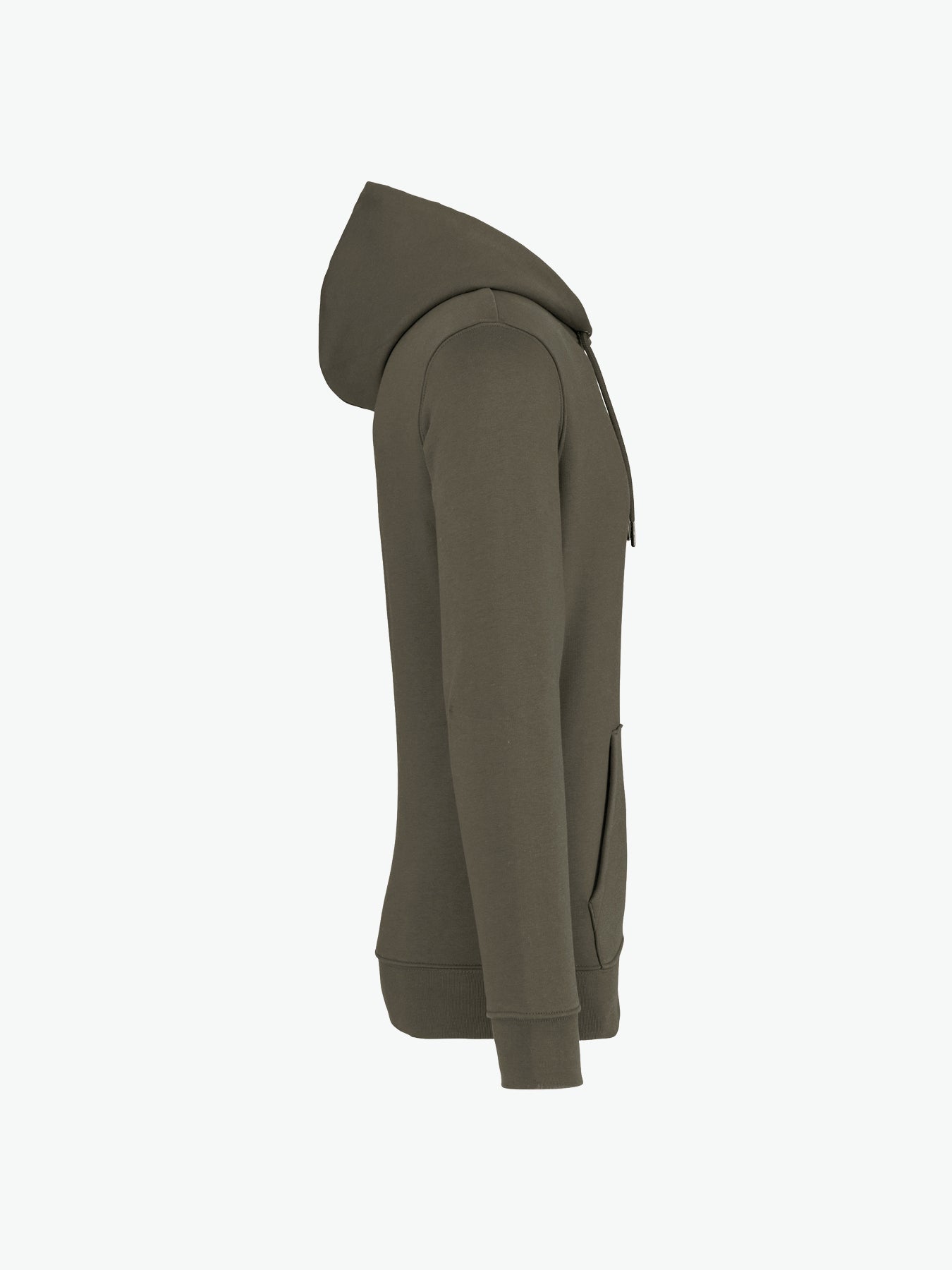 Native Spirit NS401 Hooded sweatshirt - Organic Khaki Duurzame Hoodie Native Spirit