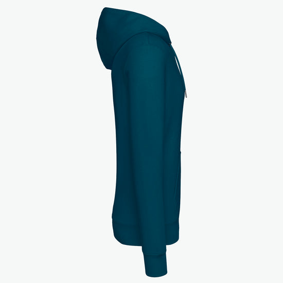 Native Spirit NS401 Hooded sweatshirt - Peacock Green Duurzame Hoodie Native Spirit