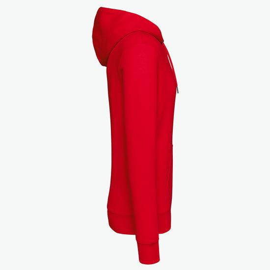 Native Spirit NS401 Hooded sweatshirt - Poppy Red Duurzame Hoodie Native Spirit