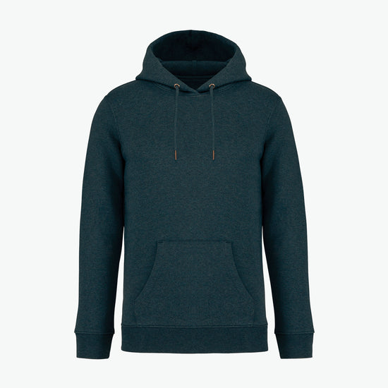 Native Spirit NS401 Hooded sweatshirt - Amazon Green Heather Duurzame Hoodie Native Spirit XXS