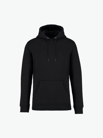 Native Spirit NS401 Hooded sweatshirt - Black Duurzame Hoodie Native Spirit