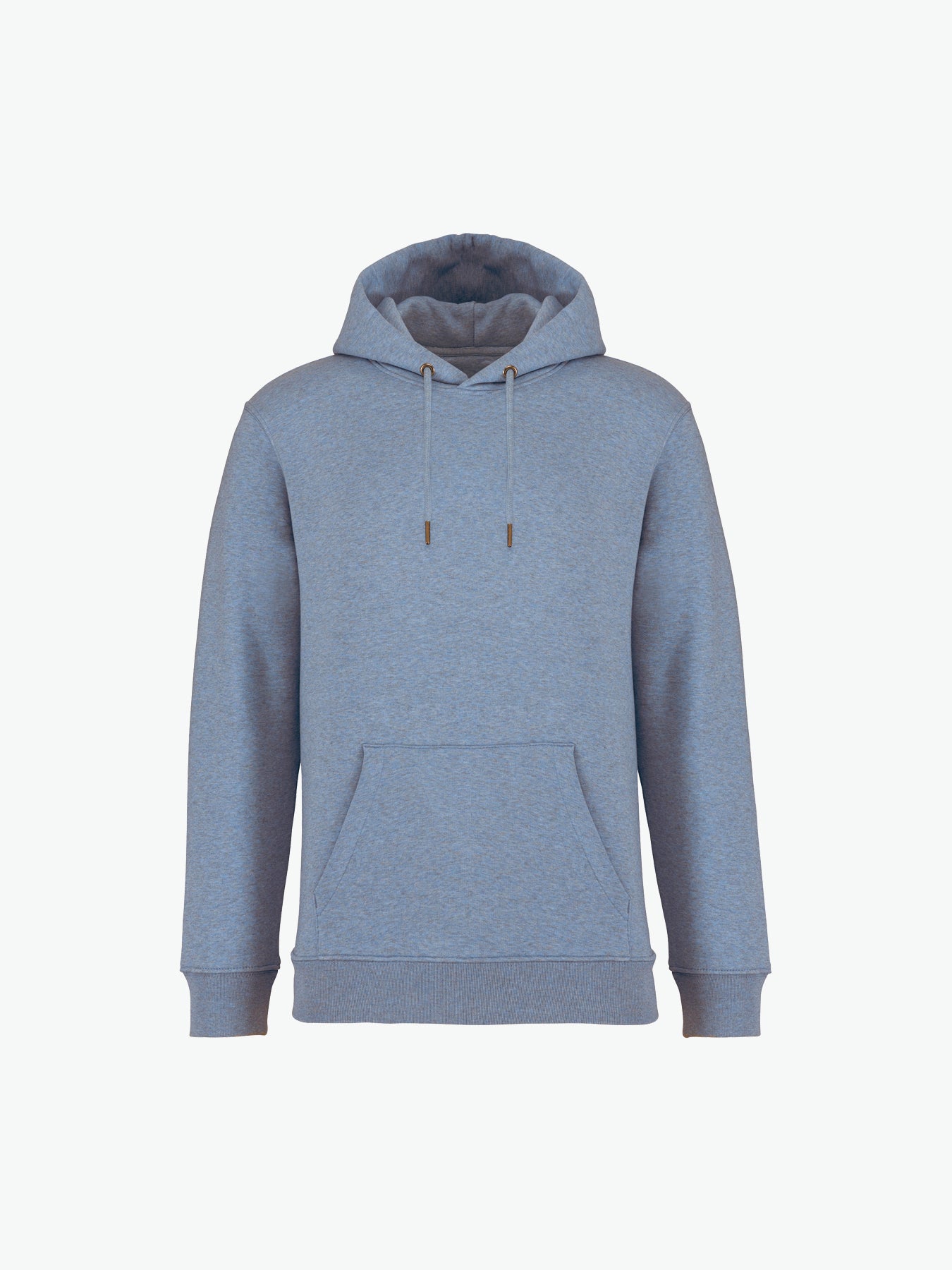 Native Spirit NS401 Hooded sweatshirt - Cool Blue Heather Duurzame Hoodie Native Spirit XXS