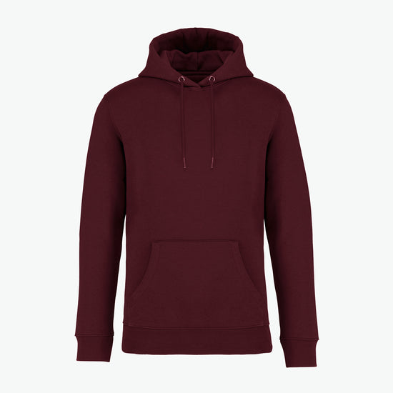 Native Spirit NS401 Hooded sweatshirt - Dark Cherry Duurzame Hoodie Native Spirit XXS
