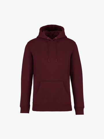 Native Spirit NS401 Hooded sweatshirt - Dark Cherry Duurzame Hoodie Native Spirit XXS