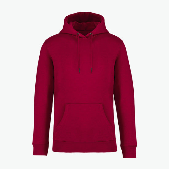 Native Spirit NS401 Hooded sweatshirt - Hibiscus Red Duurzame Hoodie Native Spirit XXS