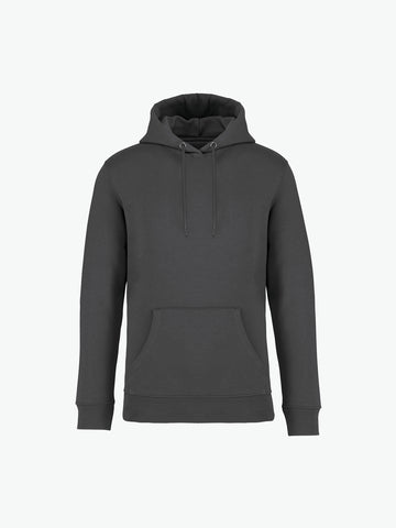 Native Spirit NS401 Hooded sweatshirt - Iron Grey Duurzame Hoodie Native Spirit XXS