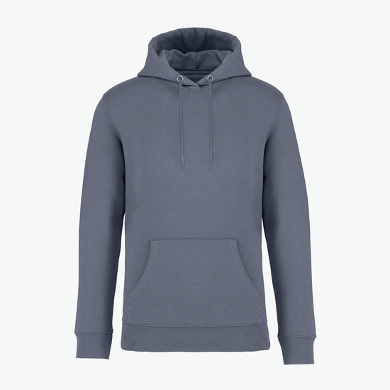 Native Spirit NS401 Hooded sweatshirt - Mineral Grey Duurzame Hoodie Native Spirit