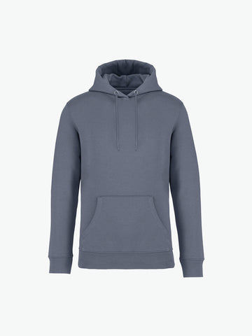 Native Spirit NS401 Hooded sweatshirt - Mineral Grey Duurzame Hoodie Native Spirit
