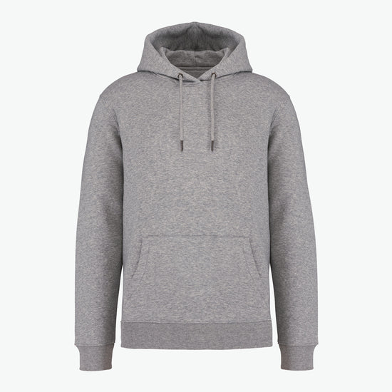 Native Spirit NS401 Hooded sweatshirt - Moon Grey Heather Duurzame Hoodie Native Spirit XXS