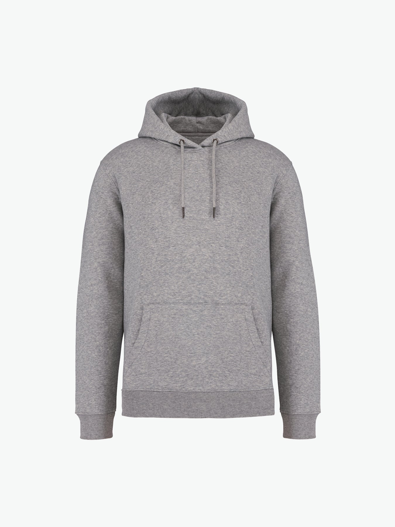Native Spirit NS401 Hooded sweatshirt - Moon Grey Heather Duurzame Hoodie Native Spirit XXS