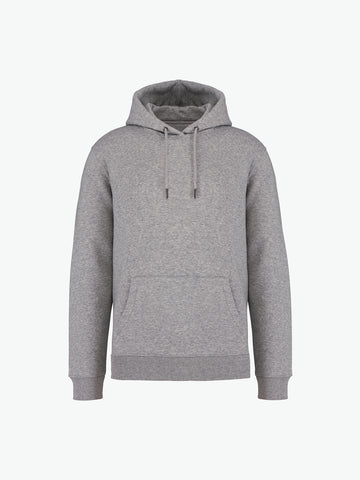 Native Spirit NS401 Hooded sweatshirt - Moon Grey Heather Duurzame Hoodie Native Spirit XXS
