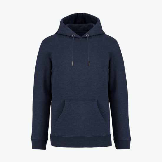 Native Spirit NS401 Hooded sweatshirt - Navy Blue Heather Duurzame Hoodie Native Spirit XXS