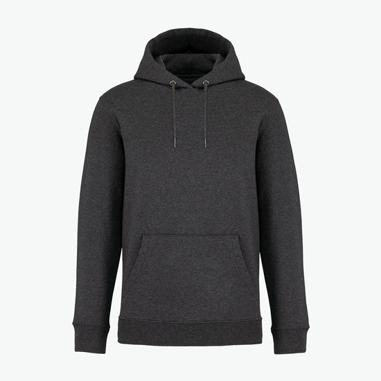 Native Spirit NS401 Hooded sweatshirt - Volcano Grey Heather Duurzame Hoodie Native Spirit
