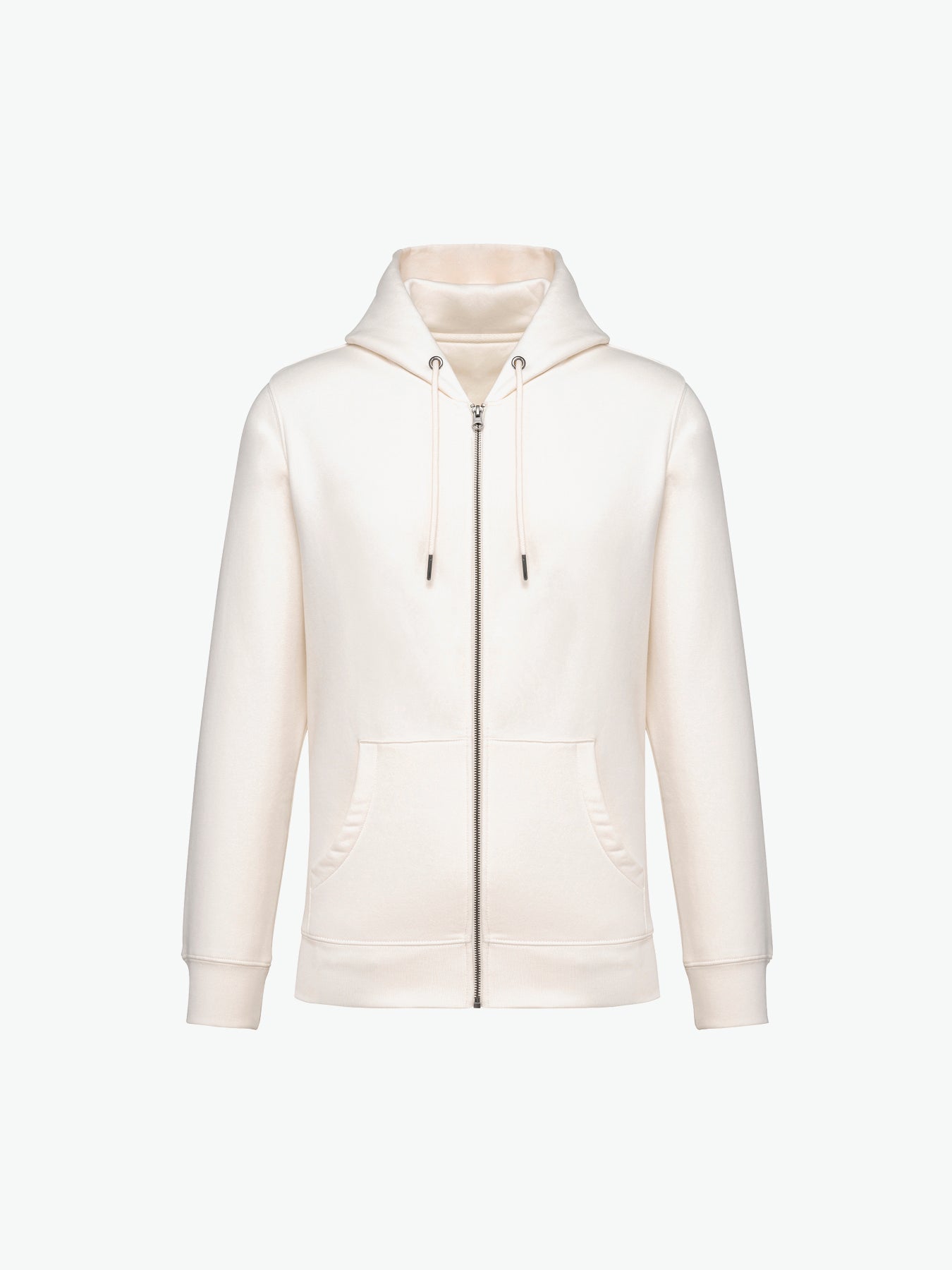 Native Spirit NS402 Sweater rits en capuchon - Ivory Duurzame Sweater Native Spirit