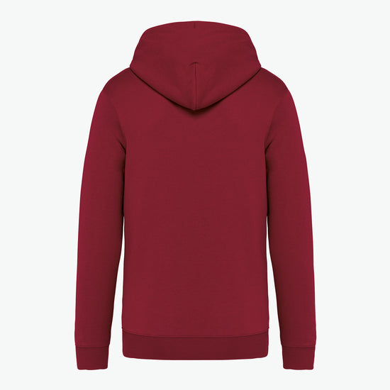 Native Spirit NS402 Sweater rits en capuchon - Hibiscus Red Duurzame Sweater Native Spirit