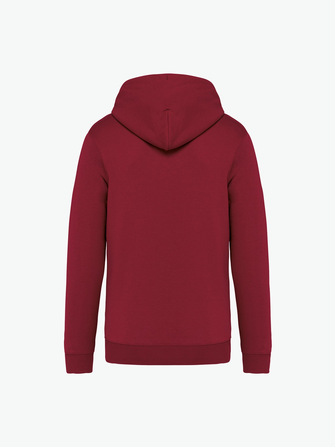 Native Spirit NS402 Sweater rits en capuchon - Hibiscus Red Duurzame Sweater Native Spirit
