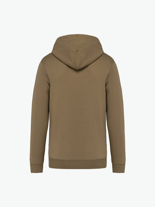 Native Spirit NS402 Sweater rits en capuchon - Light Olive Green Duurzame Sweater Native Spirit