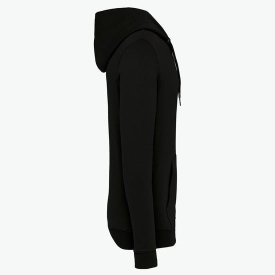 Native Spirit NS402 Sweater rits en capuchon - Black Duurzame Sweater Native Spirit