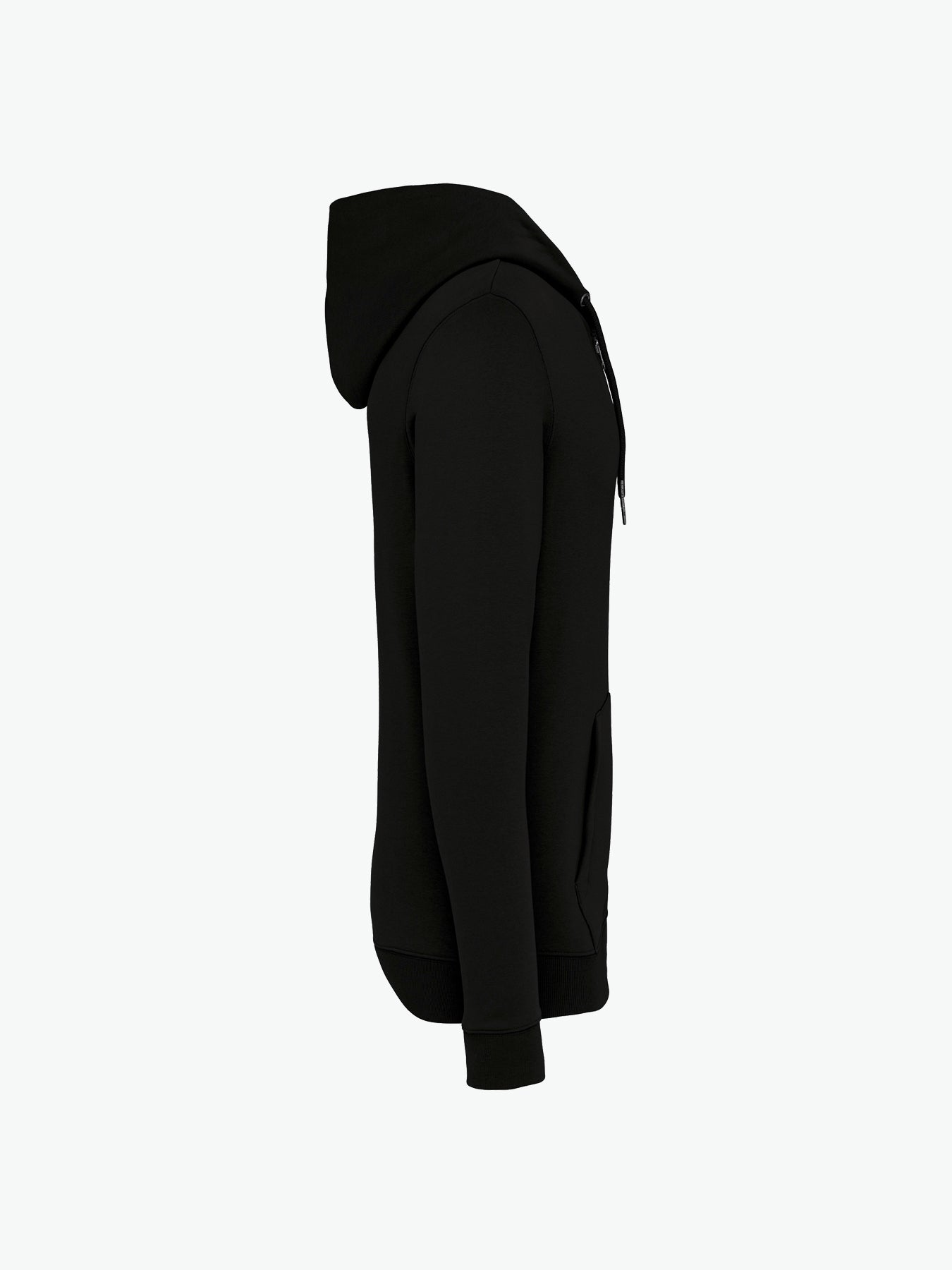 Native Spirit NS402 Sweater rits en capuchon - Black Duurzame Sweater Native Spirit