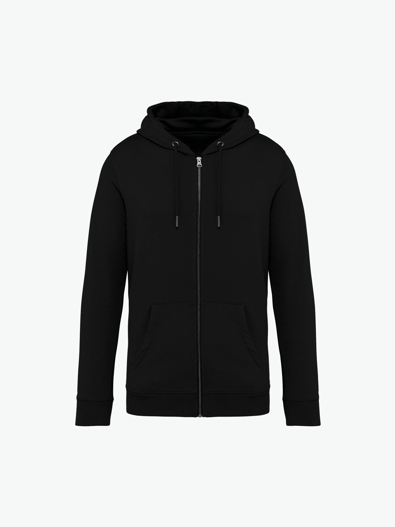 Native Spirit NS402 Sweater rits en capuchon - Black Duurzame Sweater Native Spirit