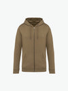 Native Spirit NS402 Sweater rits en capuchon - Light Olive Green Duurzame Sweater Native Spirit