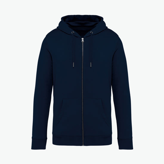 Native Spirit NS402 Sweater rits en capuchon - Navy Blue Duurzame Sweater Native Spirit